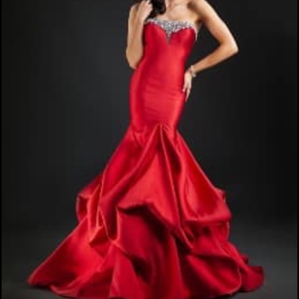 Red Rachel Allan Pageant/Prom